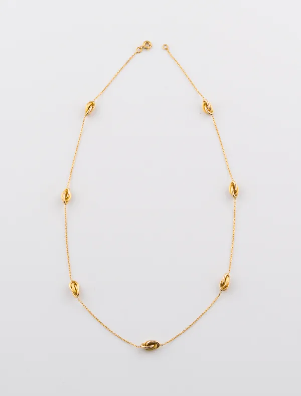 Collier Noeud Antillais Or jaune