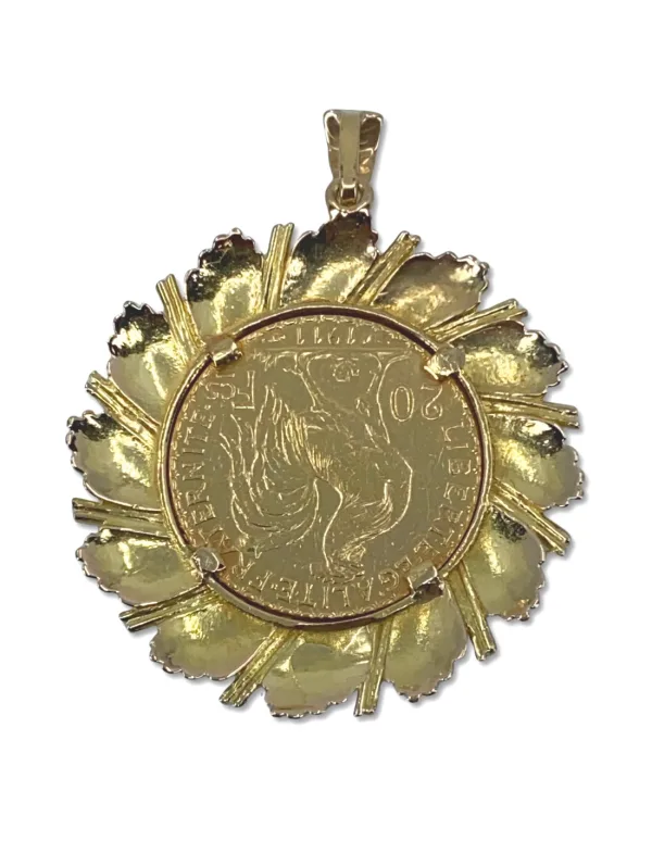 Pendentif Pièce 20 francs Or