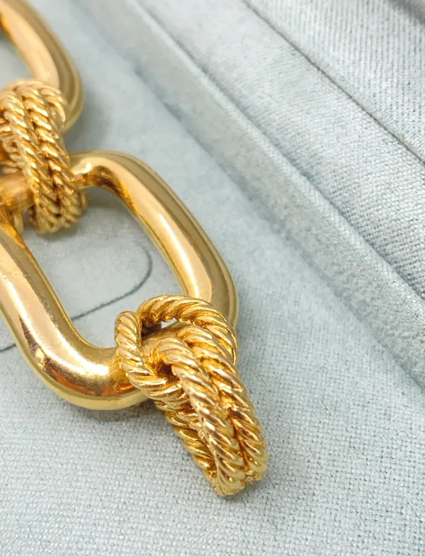 Bracelet Vintage Or Jaune