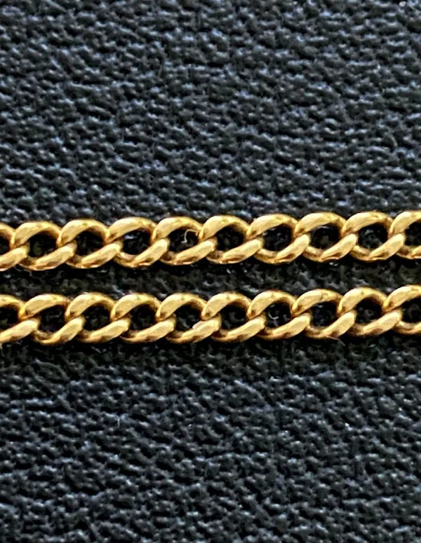 Chaîne Maille Forçat Or jaune