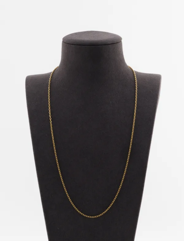 Collier Maille Forçat Or Jaune