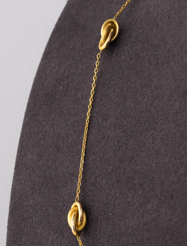 Collier Noeud Antillais Or jaune