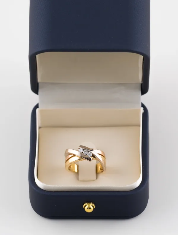 Bague Trilogie 3 Ors Guy Laroche