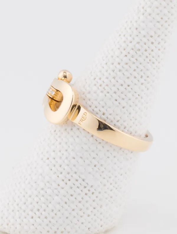 Bague Fred Force 10 Or Jaune & Diamants