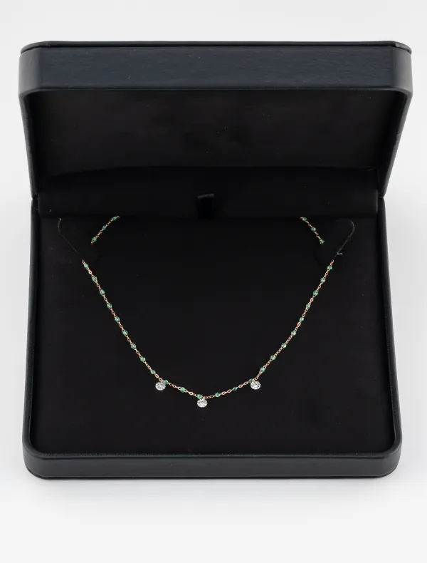 Collier Gigi Clozeau Diamants & Or Rose
