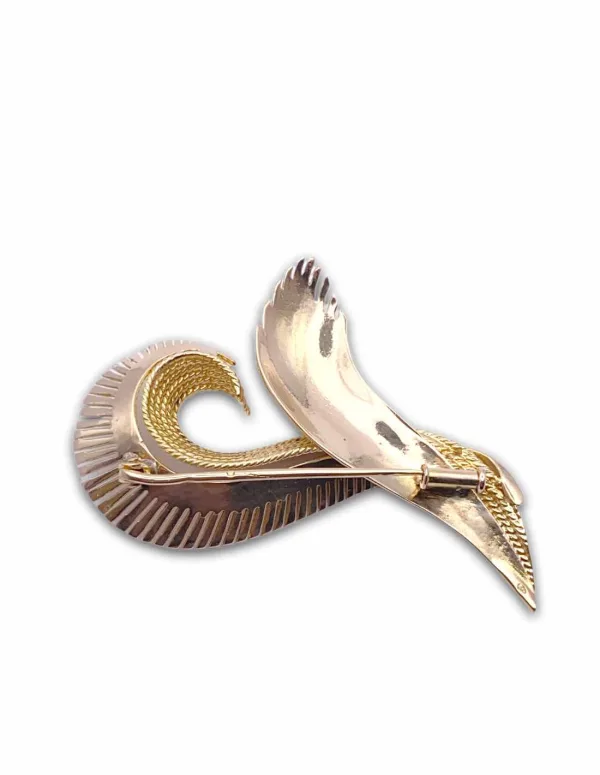 Broche Vintage Or Jaune 18K