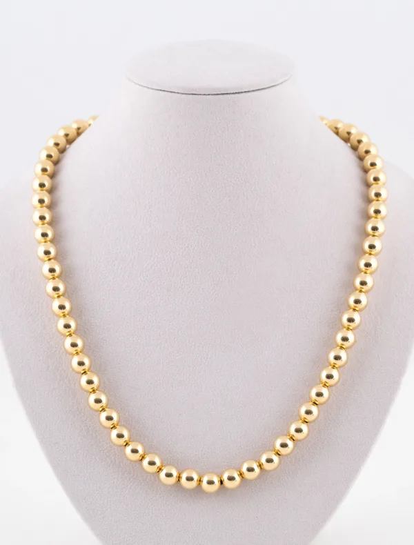 Collier Boules d'Or Marseillais