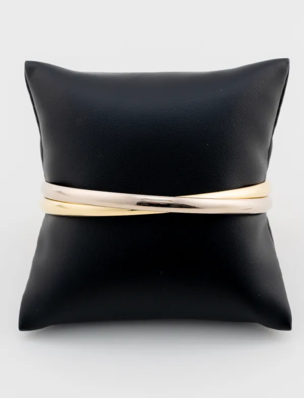 Bracelet Double Demi-Jonc 2 Ors
