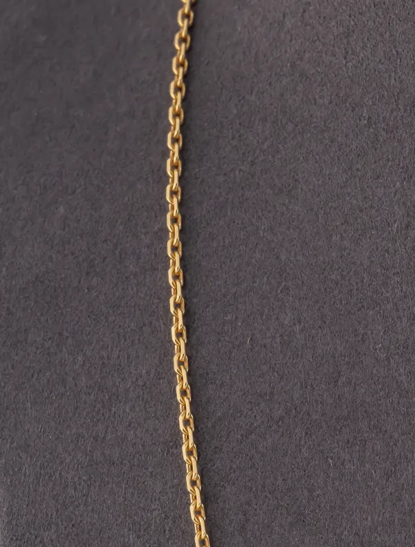 Collier Maille Forçat Or Jaune