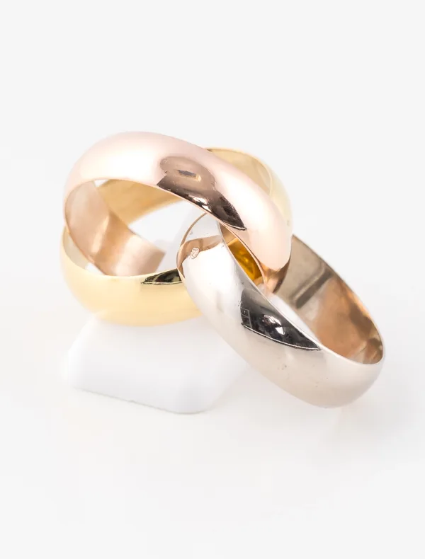 Bague Anneaux 3 Ors