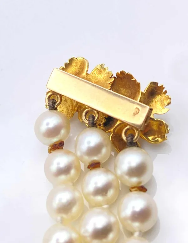Bracelet Perles de Culture Fermoir Or