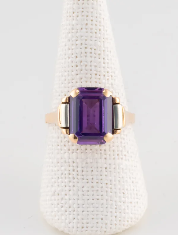 Bague Améthyste Art Déco