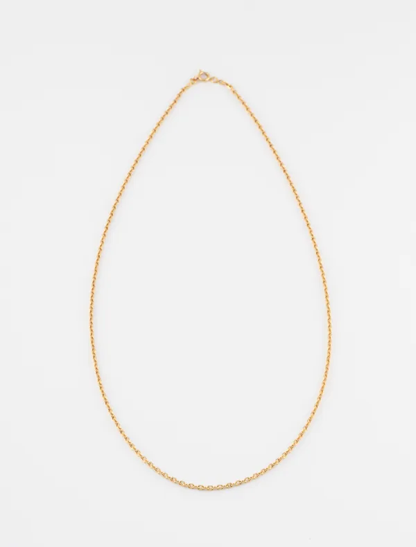 Collier Maille Forçat Or Jaune