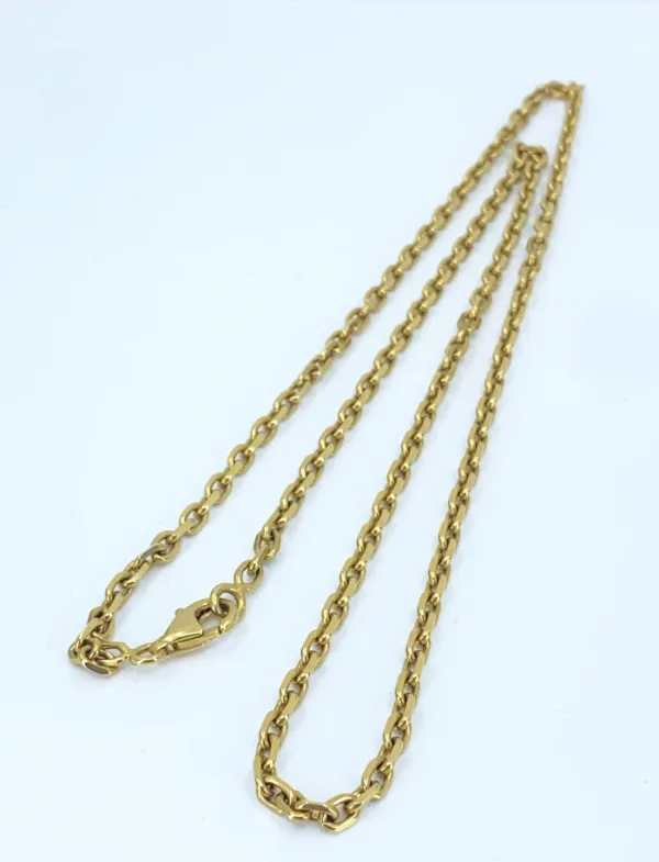 Chaine Maille Forçat Or Jaune