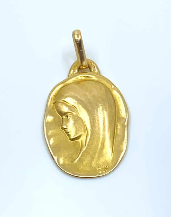 Pendentif Vierge Or Jaune