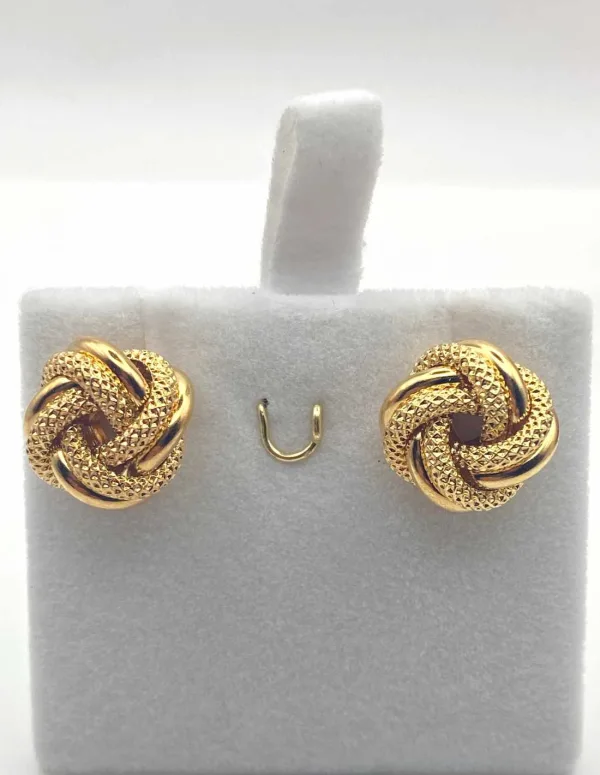 Boucles d'Oreilles Noeuds Algériens Or