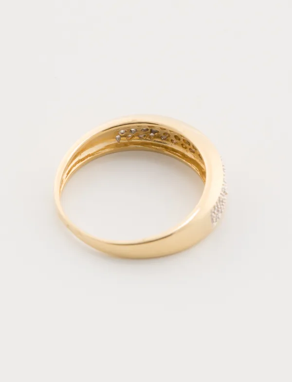 Bague Or Jaune & Diamants