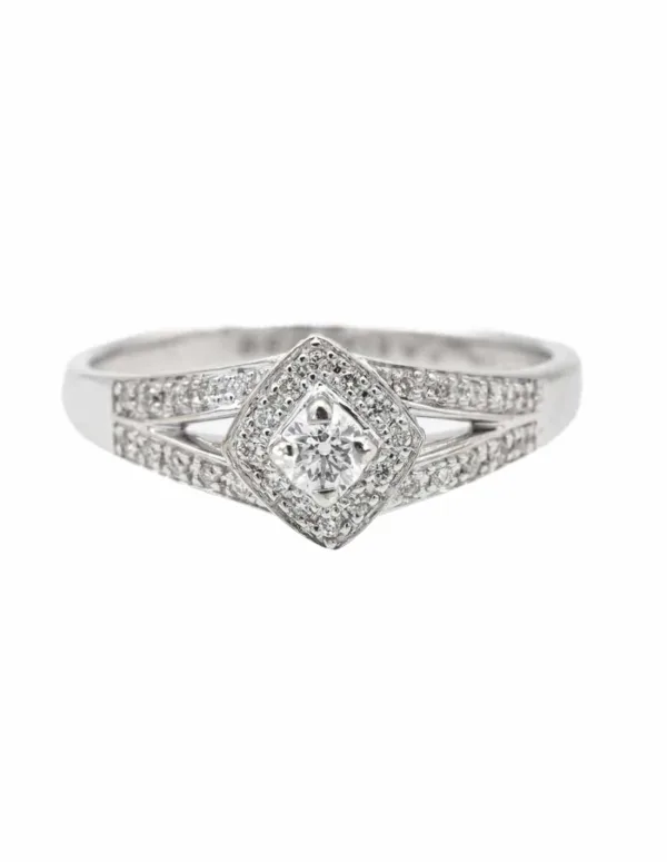 Mauboussin Bague Solitaire Love My Love Or Blanc Diamant