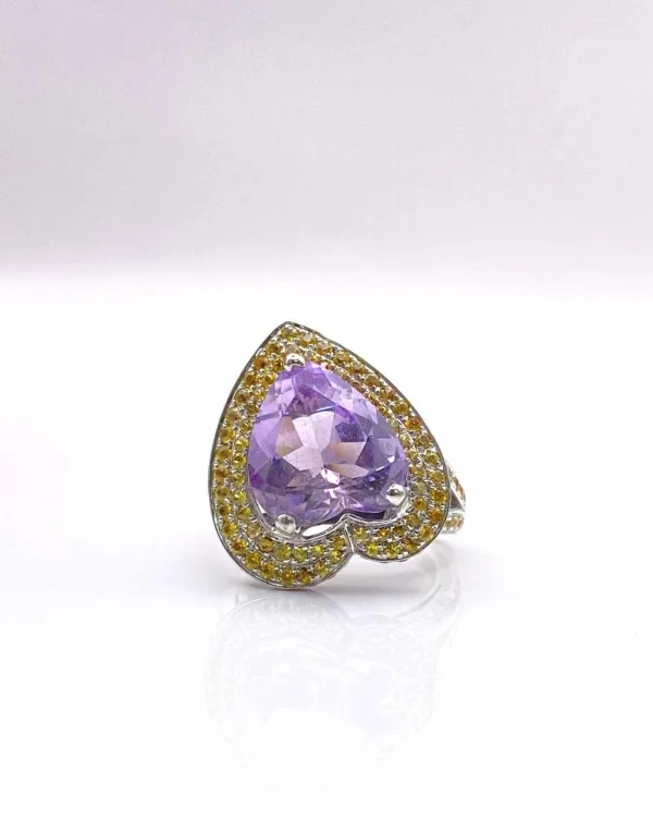 Bague Mauboussin "Subtile Raison" Amethyste & Saphirs