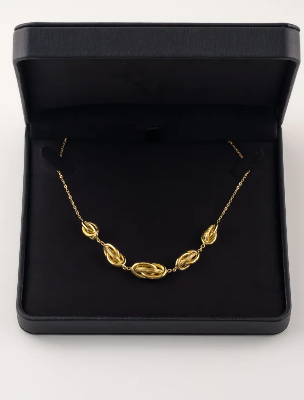 Collier Noeuds Antillais Or jaune