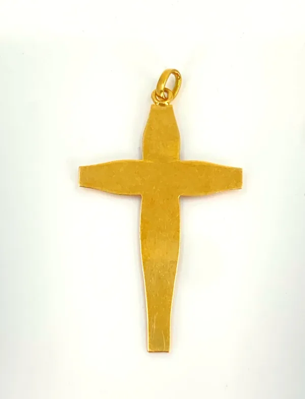Pendentif Croix Ancienne 2 Ors