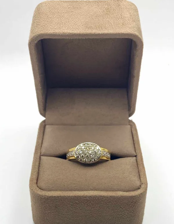 Bague Or Jaune & Diamants