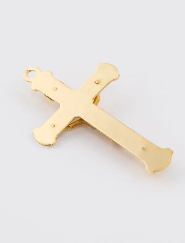 Pendentif Crucifix Or Jaune