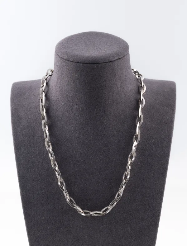 Collier Or Blanc