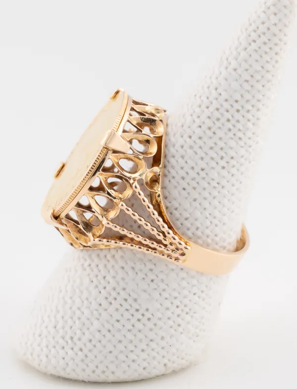 Bague Pièce d'Or Napoléon III