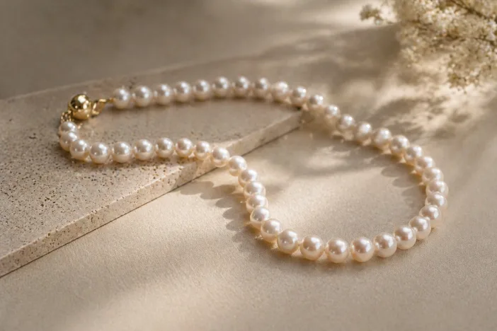 collier de perles akoya